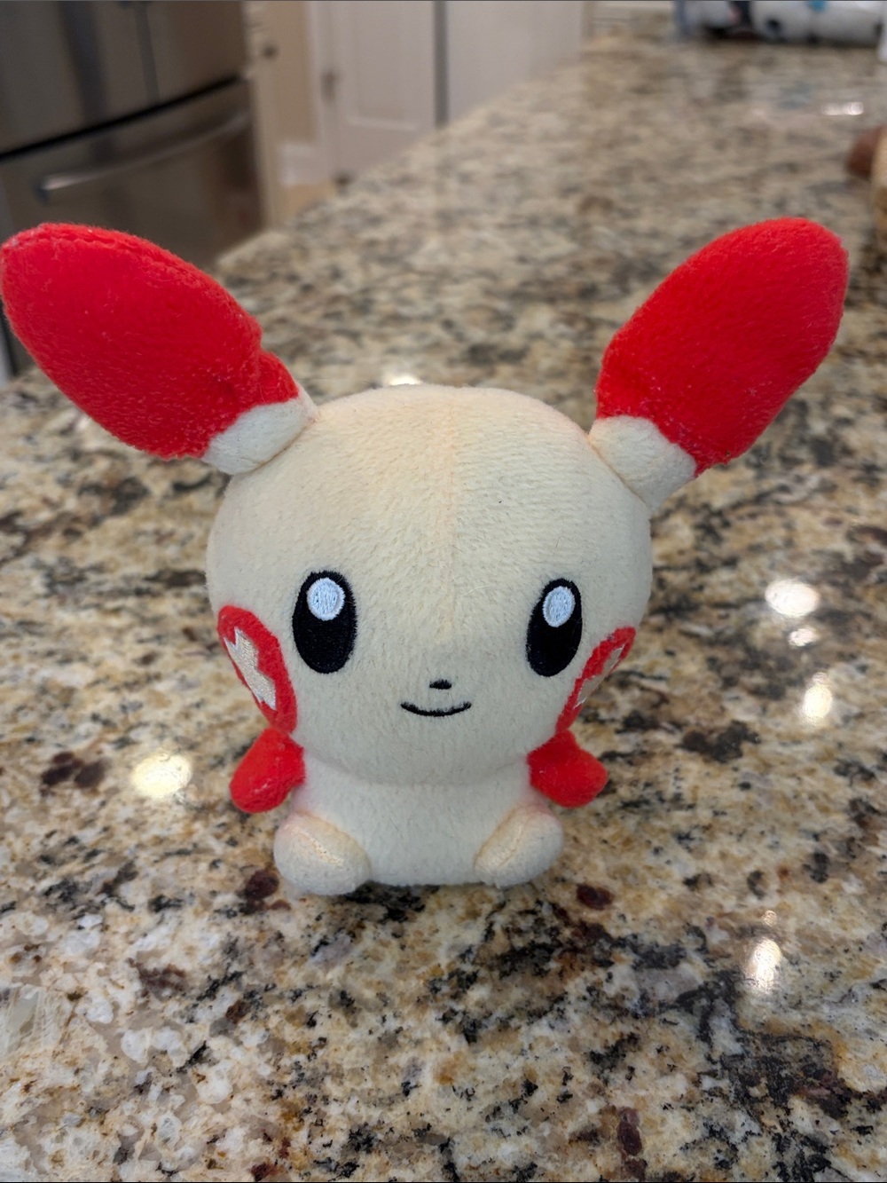 Pokémon “Plusle” Red & Cream Plush Character Plushie